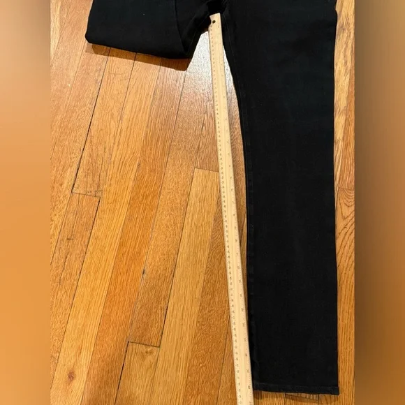 Hiroshi Kato “The Needle” Skinny Fit Selvedge Jeans – Black Men’s Size 33